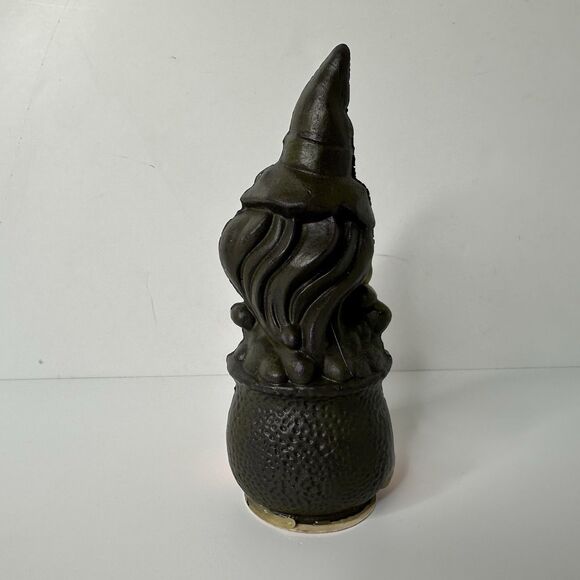 Vintage Halloween Wizard Decorative Wax Air Freshener Witch On Cauldron 80s - Picture 3 of 12